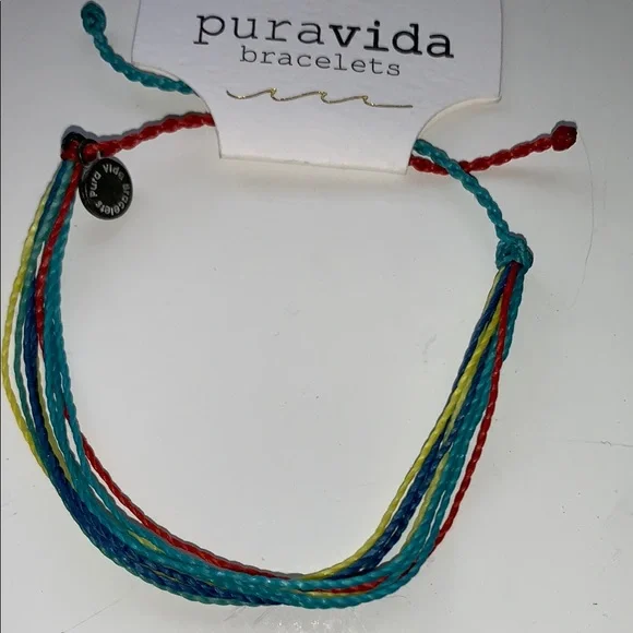 Set of (5) NEW Pura Vida Multicolor Bracelets - Picture 6 of 7